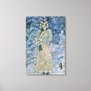 Toile The Snow Maiden, un croquis pour l'Opéra