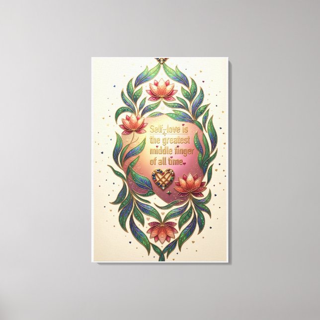 Toile The Sovereign Heart (Recto)