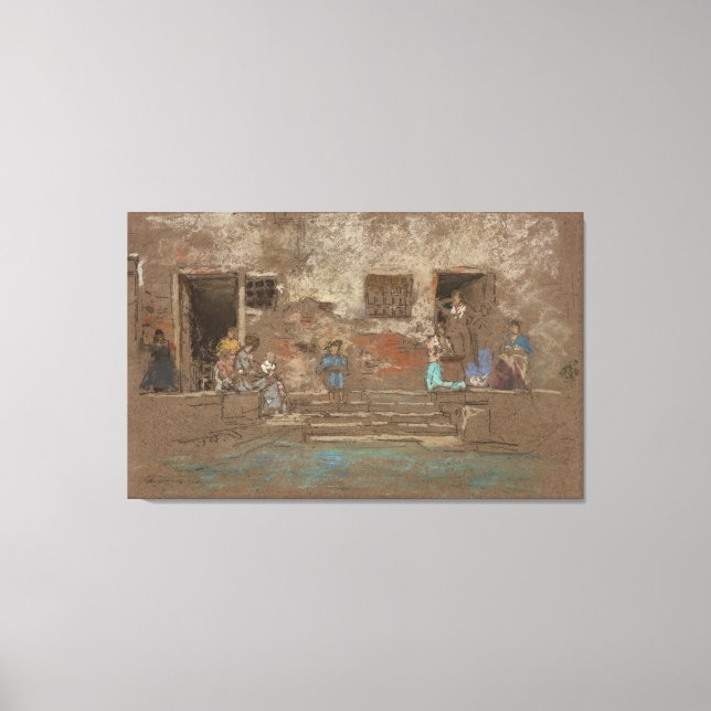 Toile The Steps  (Recto)