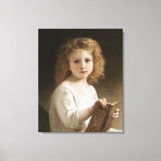 Toile The Storybook - William Bouguereau