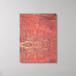 Toile The Sun Stretched Canvas Print