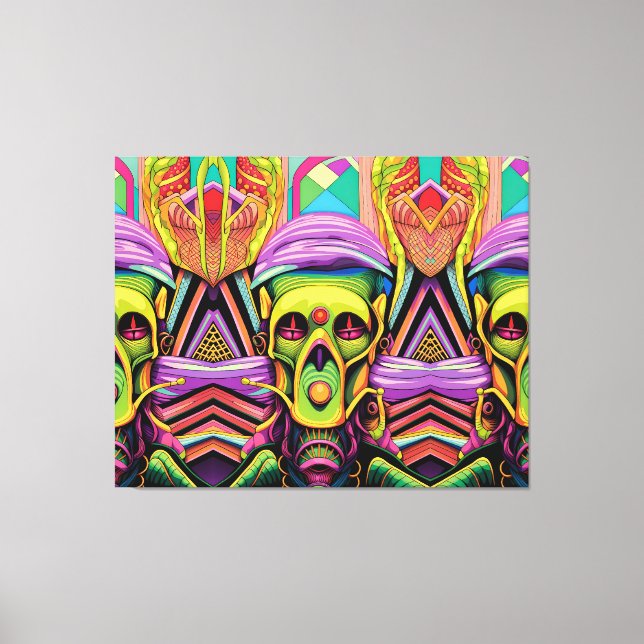 Toile The Three Cyborg Problem (Recto)