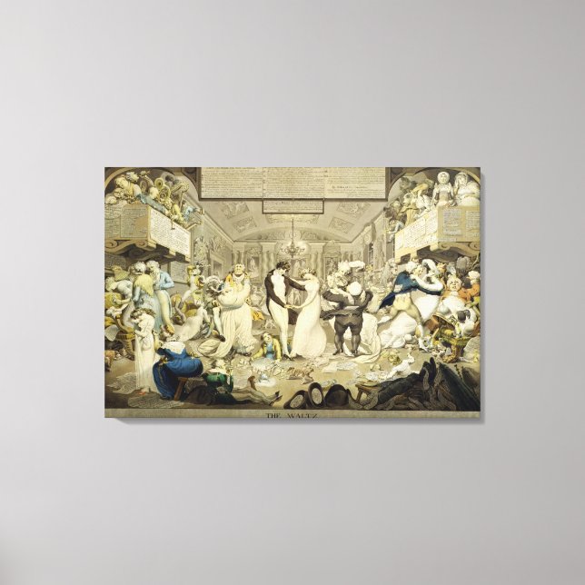 Toile The Waltz (Recto)
