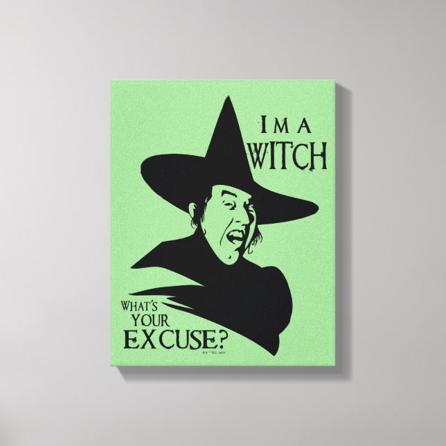 Toile The Wizard Of Oz™ | I'm A Witch (Recto)