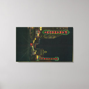 Toile Théâtre de Broadway à Portland sur la rue