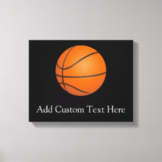 Toile Théème de basket-ball
