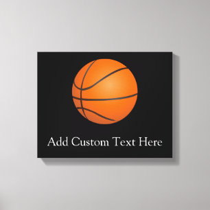 Toile Thème de basket-ball