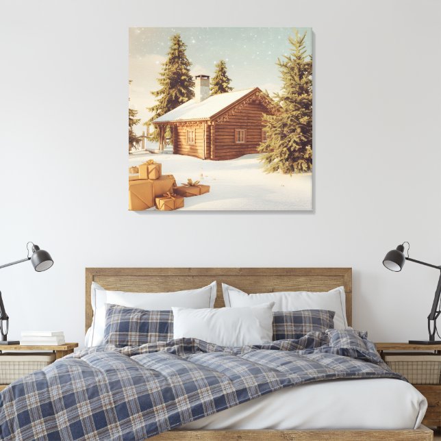 Toile Thème de Noël (Insitu(Chambre))