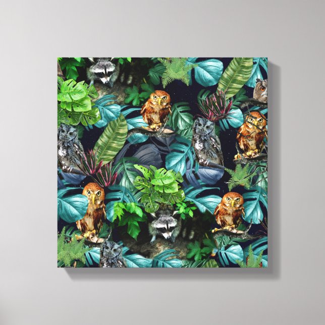 Toile Thèmes de fête nocturne (Recto)