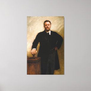 Toile THEODORE ROOSEVELT Portrait De John Singer Sargent