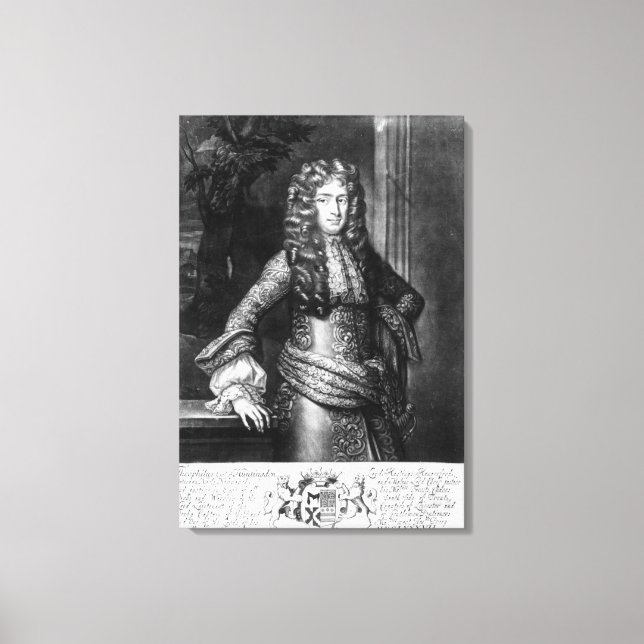 Toile Theophilus Hastings, septième comte de Huntingdon (Recto)