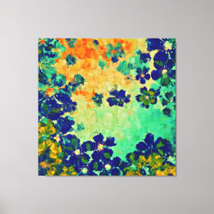 Toile Théorie abstraite   Spring flowers