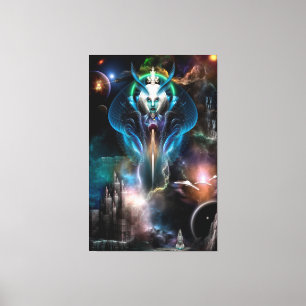 Toile Thera Queen Of The Galaxy Canvas Print