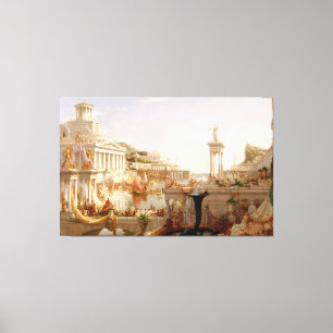 Toile Thomas Cole - La Consommation, le cours de la vie