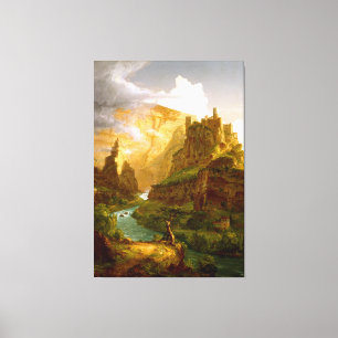 Toile THOMAS COLE - La Fontaine de Vaucluse - 1841 -
