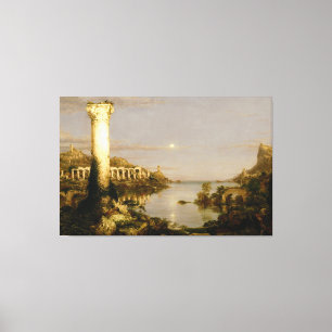 Toile Thomas Cole - Le cours de la désolation de l'Empir
