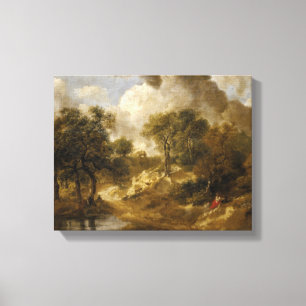 Toile Thomas Gainsborough - Paysage à Suffolk