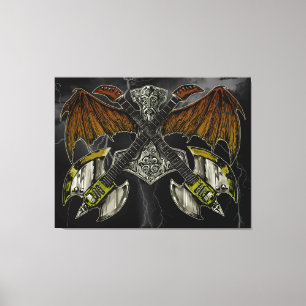 Toile Thor Hammer des Dieux Guitares