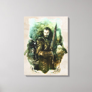 Toile THORIN OAKENSHIELD™, Dwalin, et graphique de Balin