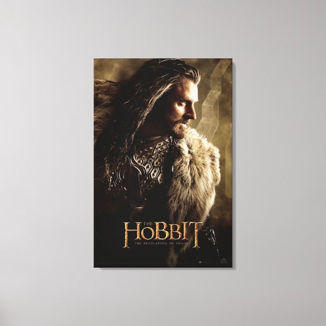 Toile THORIN OAKENSHIELD™ Poster de caractères 1 (Recto)