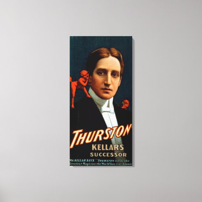 Toile Thurston, Diable lui racontant des secrets Magie (Recto)