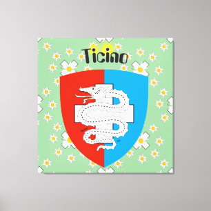 Toile Ticino Suisse Svizzera Svizra Leinwand