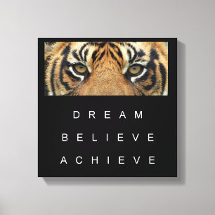 Toile tiger eyes performance motivation citation