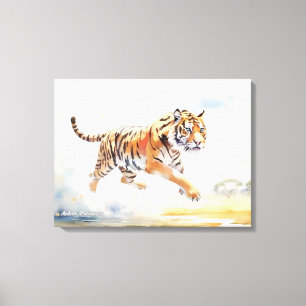 Toile Tigre en action 2