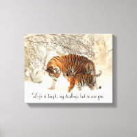 Tigre et Cub "La vie est dure, ma chérie..."