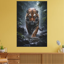 Tigre Majestueux – Puissance Silencieuse sous la P