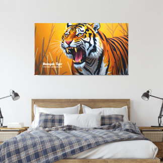 Toile Tigre Malais, L'Âme de la Forêt Tropicale de Malai