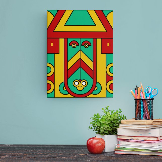 Toile Tiki Spirituel (Créateur téléchargé)