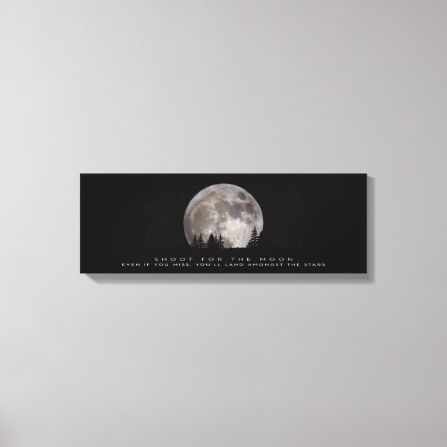 TOILE "TIRE POUR LA LUNE" (Recto)