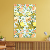 Tissu damassé floral aux fruits de style baroque c
