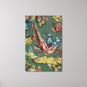 Toile Tissu représentant un pot de chocolat et une théiè