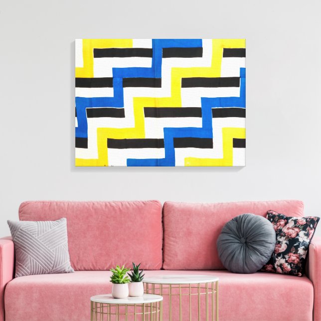 Toile Tissu simultané | Sonia Delaunay | (Insitu(Salon))