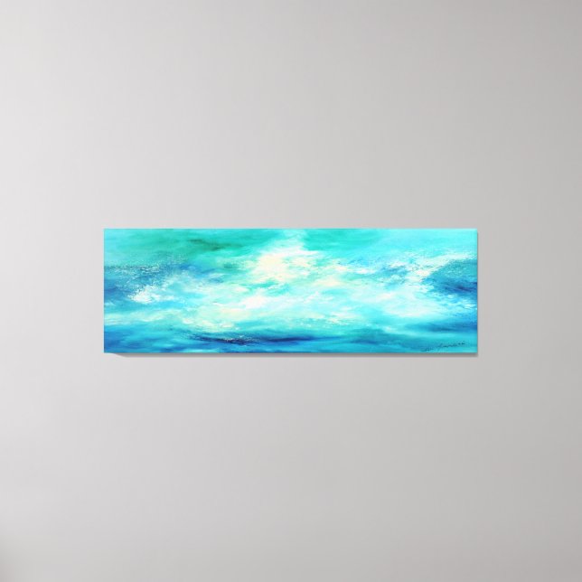 Toile titre : "marina grande" auteur italien (Recto)