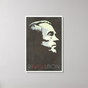 Toile Toiles de cru de révolution de Ron Paul
