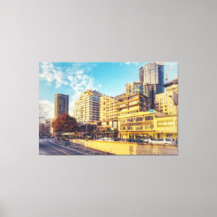 Toile Toits de Seattle sur le front de mer