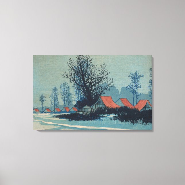 Toile Toits rouges - Uehara Konen (Recto)