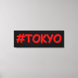 Toile "#Tokyo" Joli Design. Commandez dès maintenant