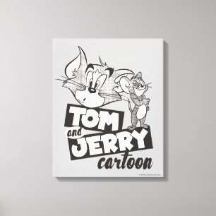 Toile Tom et Jerry Tom et bande dessinée de Jerry