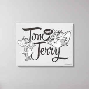 Toile Tom et Jerry   Tom et Jerry semblant doux