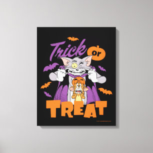 Toile Tom et Jerry Tricoter ou traiter