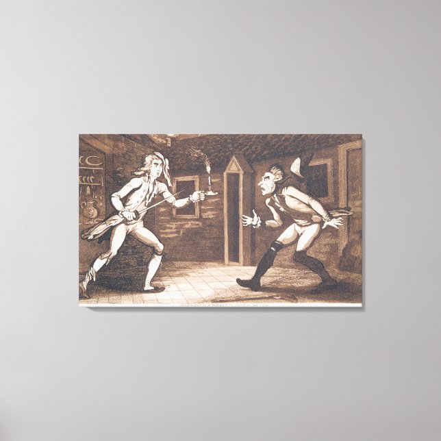 Toile Tom Jones et le Centinel, 1799 (Recto)