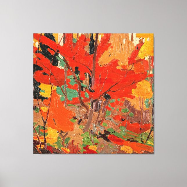 Toile Tom Thomson - Automne, beaux-arts, (Recto)