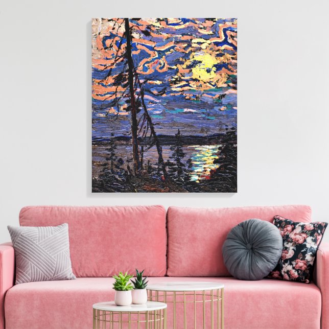 Toile Tom Thomson - Clair de lune (Insitu(Salon))