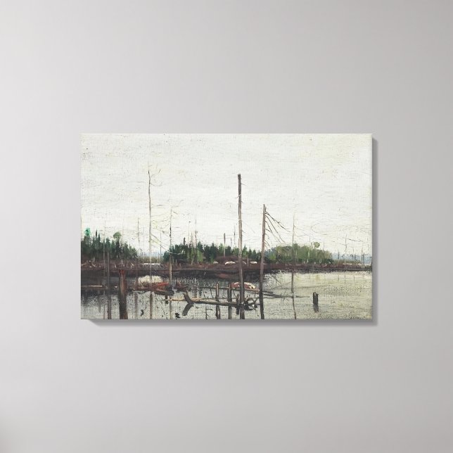 Toile Tom Thomson - DROWNED LAND 1912 (Recto)