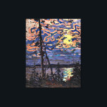 Toile Tom Thomson - Lune<br><div class="desc">La peinture paysagère populaire de Tom Thomson,  Moonlight.</div>