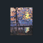 Toile Tom Thomson - Lune<br><div class="desc">La peinture paysagère populaire de Tom Thomson,  Moonlight.</div>